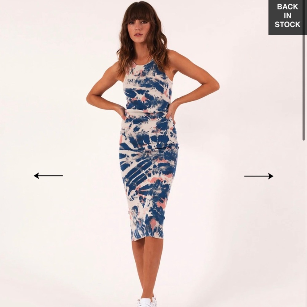 Pam & Gela ribbed bodycon dress